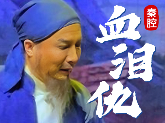 秦腔《血泪仇》 我是个逃难的人啊！选段