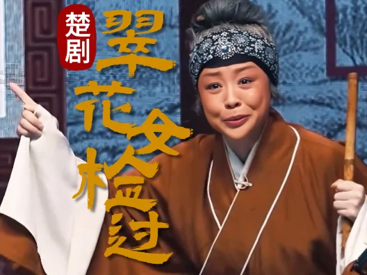 楚剧《翠花女检过》选段（杨林 饰 蒋氏）金字牌匾四个大字状元府堂，我不免用手儿把门环敲响