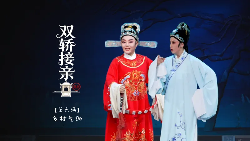 越剧《双轿接亲》第六场：乡村乞助-台州市阿小越剧团