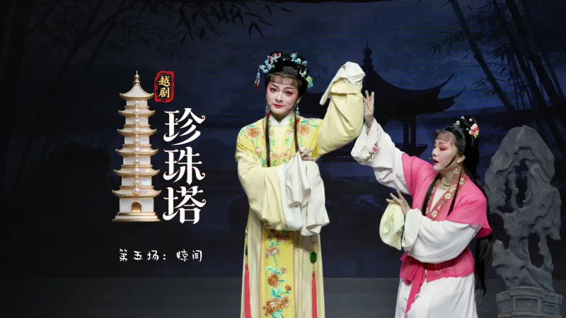 越剧《珍珠塔》第五场：惊闻-浙江省诸暨市越剧团