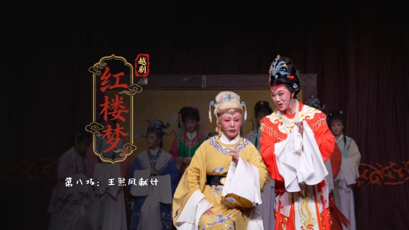 越剧《红楼梦》第八场：王熙凤献计-富阳越剧艺术传习院