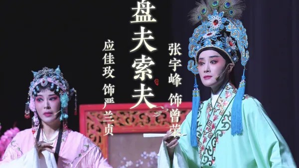 越剧《盘夫索夫》|曾荣-张宇峰饰|严兰贞-应佳玫饰|你可知各人自有各人事