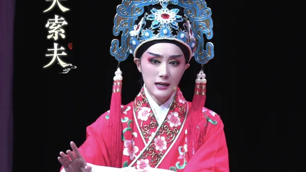 越剧《盘夫索夫》|曾荣-张宇峰饰|见娘子怒容满面怒不休