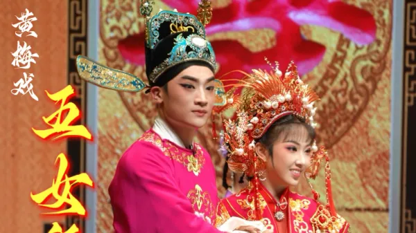 黄梅戏《五女拜寿》张斯诺饰邹仕龙