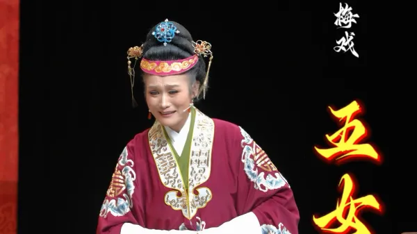 黄梅戏《五女拜寿》“刚才还是热融融”选段