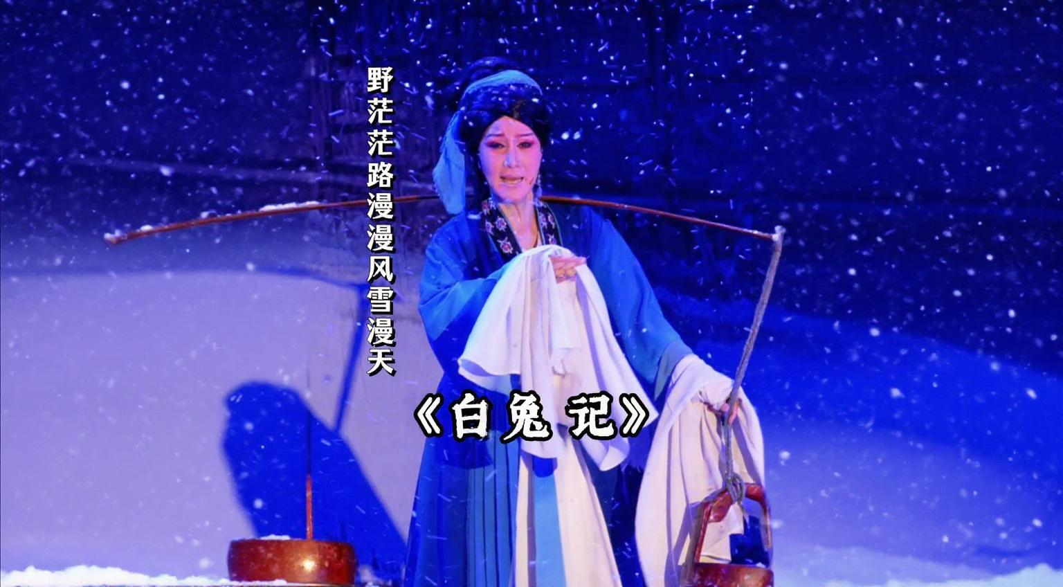 越剧《白兔记》精彩唱段 上虞小百花的老师们：野茫茫路漫漫风雪漫天...