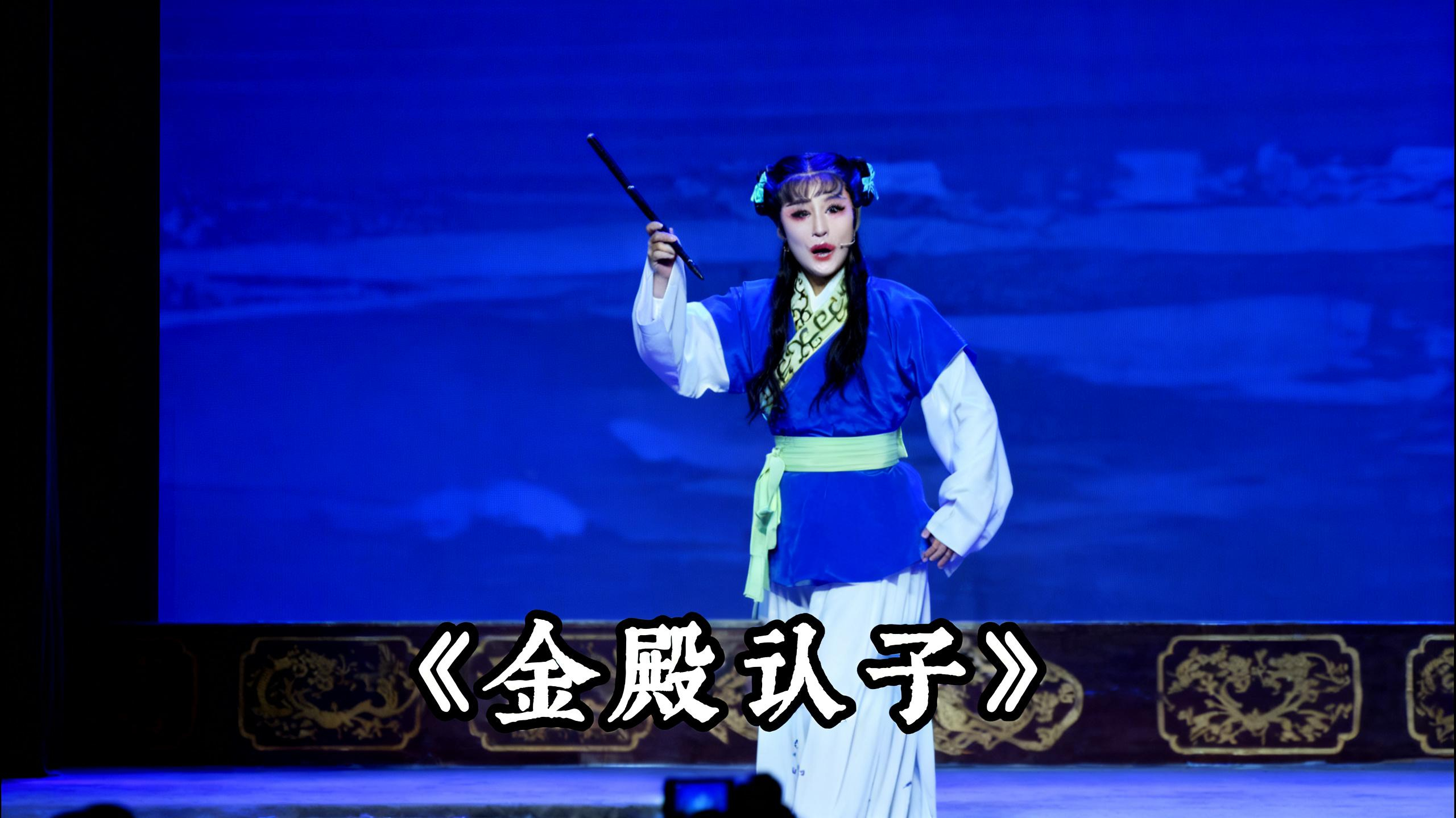 越剧《金殿认子》精彩唱段 台州市越海越剧团印莉莉精彩演绎 安寿保提羊毫珠泪滚滚