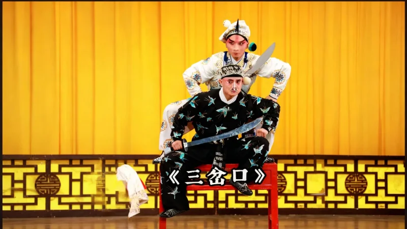 京剧《三岔口》名场面 黑灯瞎打藏巧劲，国粹武打的真功夫 