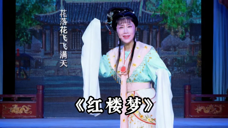 越剧《红楼梦》精彩唱段 富阳越剧艺术传习院 忻雅琴老师：花落花飞飞满天
