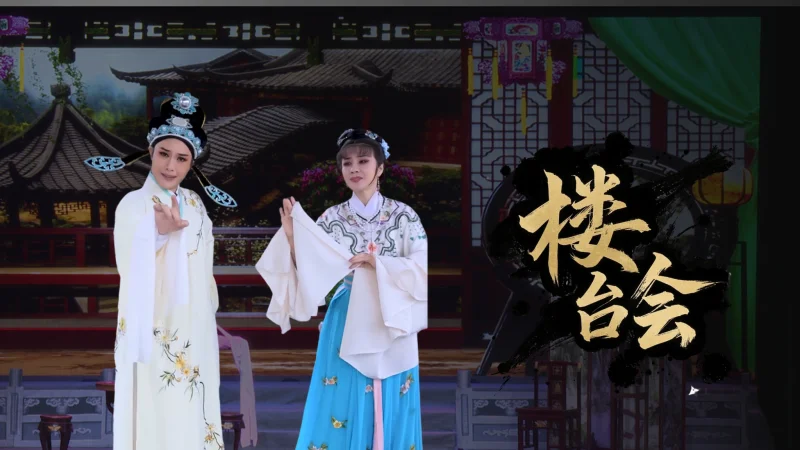 大家来评评，你们说梁兄我气不气？#楼台会 #戚毕 @余玉婵 #越剧