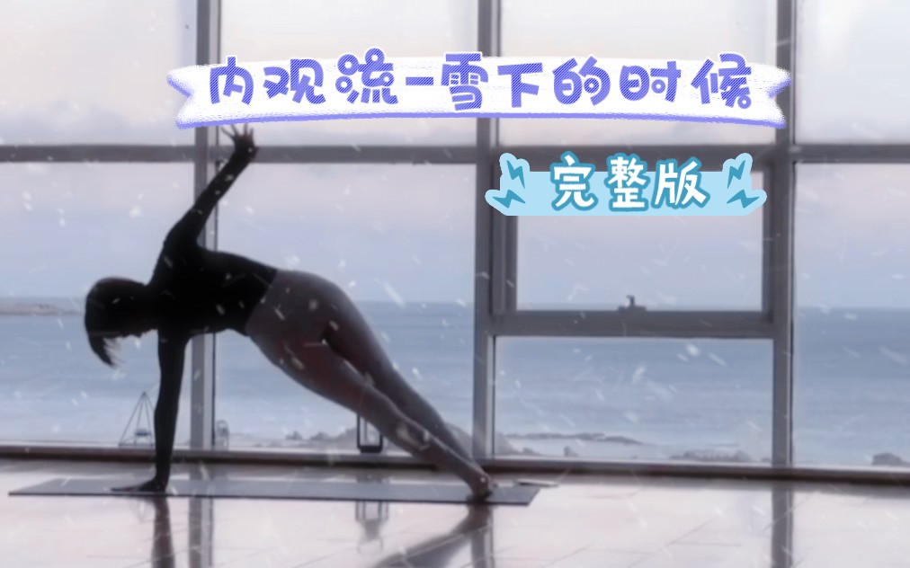 内观流【雪下的时候】唯美跟练