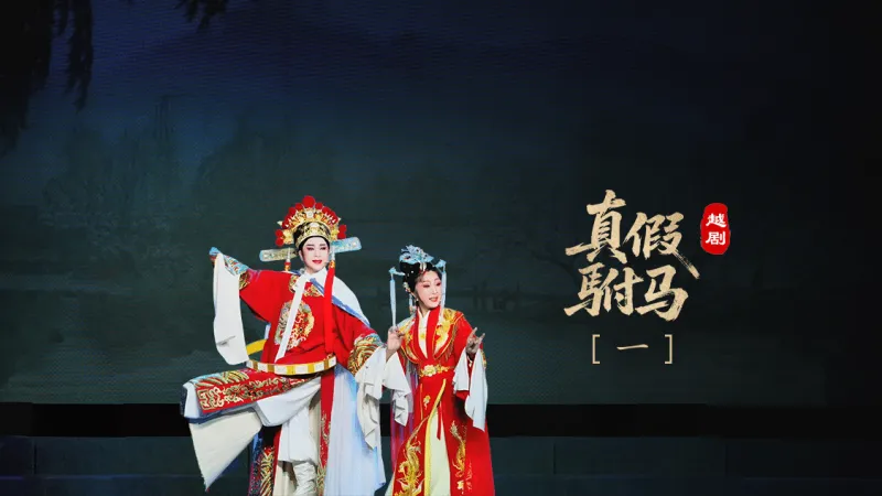 越剧《真假驸马》第一场-浙江琼芳越剧团