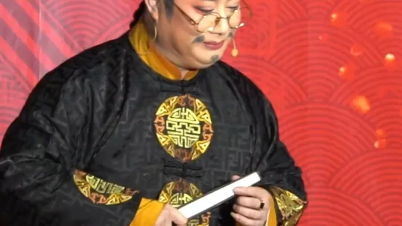 绍兴鹦哥戏【箍桶记】石二店王报“弯牢桶”