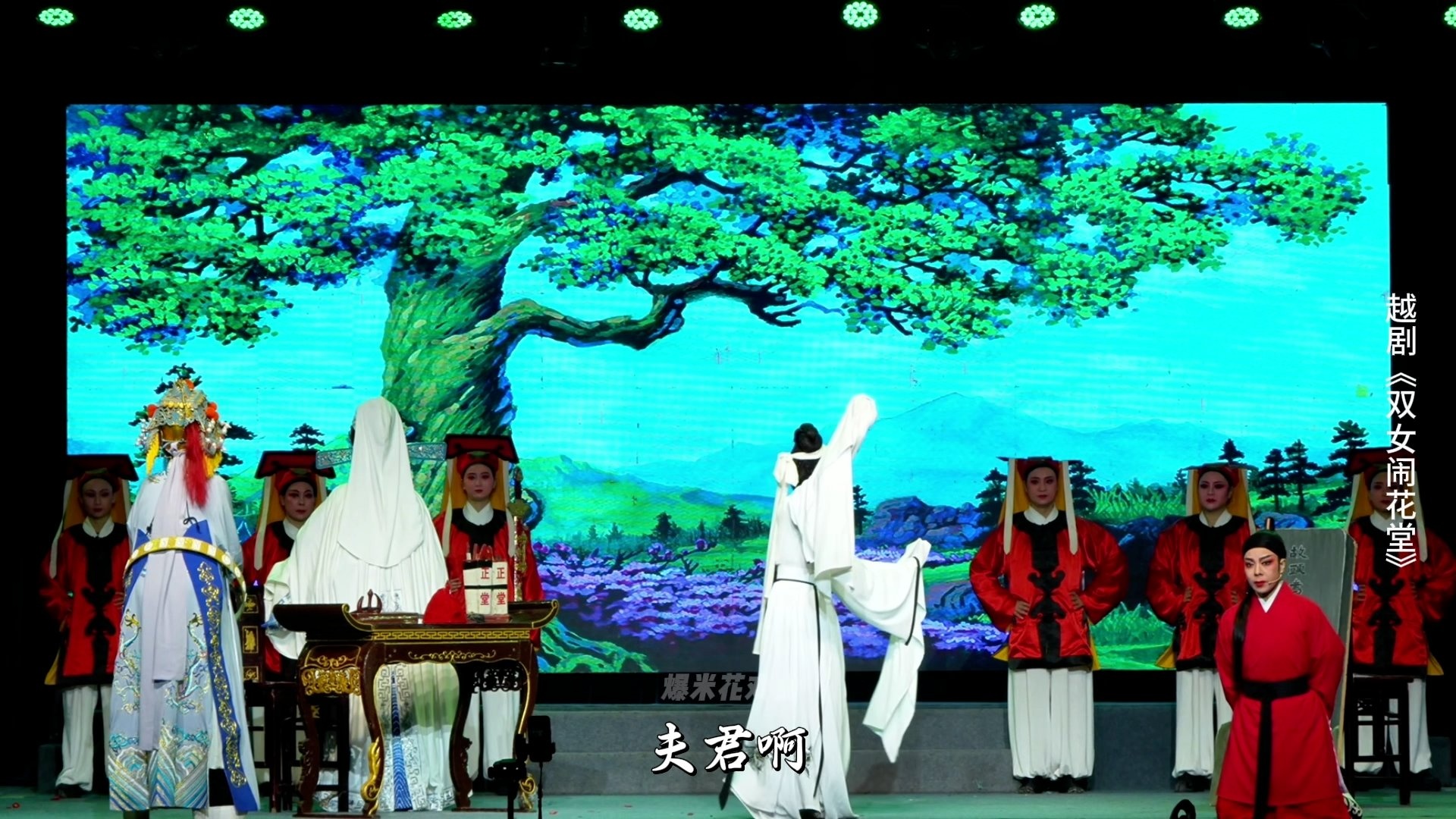 越剧《双女闹花堂》第八场：雪冤-杭州振华小百花越剧团