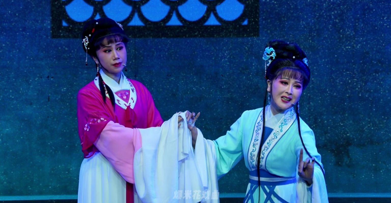 越剧《五女拜寿》第二场：闹柴房姐妹绝情-海宁市越剧团