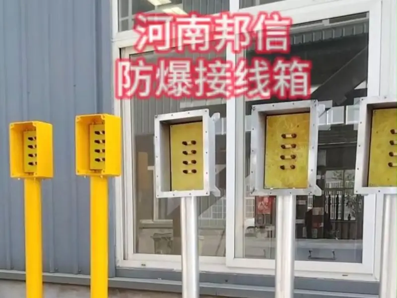防爆接线箱测试桩 IP65防爆接线端子箱