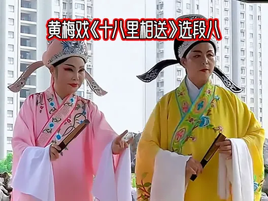 黄梅戏《十八里相送》选段八