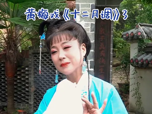 黄梅戏《十二月调》选段三。