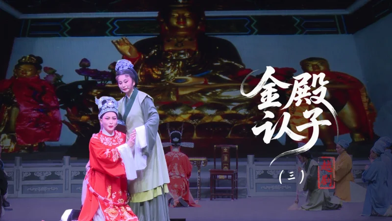 越剧《金殿认子》第三场：庵堂认子-台州市泳洲越剧团