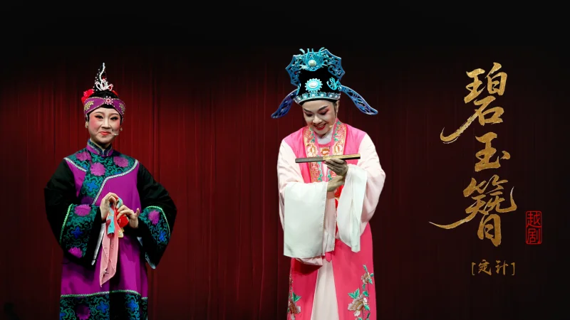 越剧《碧玉簪》第二场：定计-乐清市越剧团
