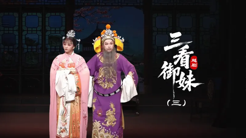 越剧《三看御妹》第三场-台州孟孟越剧团