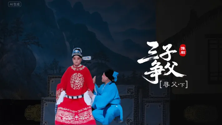 豫剧《三子争父》第五场下-寻父