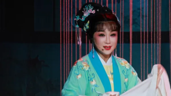越剧《梁祝》｜『王文波，阮建绒』。楼台会，“梁兄啊你道九妹是哪一个”。