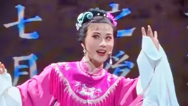 很上头的越剧老调#上热门 #越剧女班#主俾双双进园门 #陈梦薇越剧 #嵊州越剧团