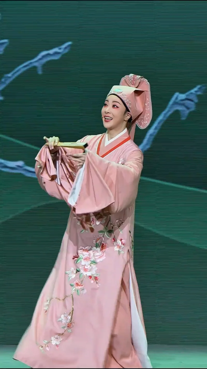 王静，王楚然《越剧·梁山伯与祝英台》书房门前一枝梅、#王静 #王楚然 