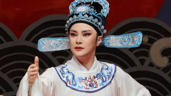 越剧《何文秀》｜『张琳』。“恫吓威逼枉费心”。绍兴小百花越剧团。