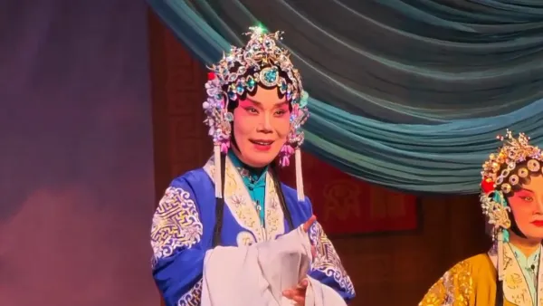 豫剧《五世请缨》二郎妻登场