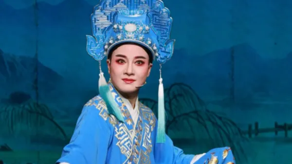 越剧《梁祝》｜『张玲伶』。回十八，“眼前已是长亭在”。