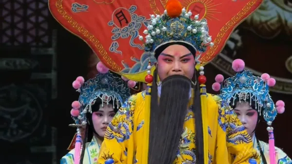 河南小皇后豫剧团 刘派《打金枝》 赵文东 饰 唐王