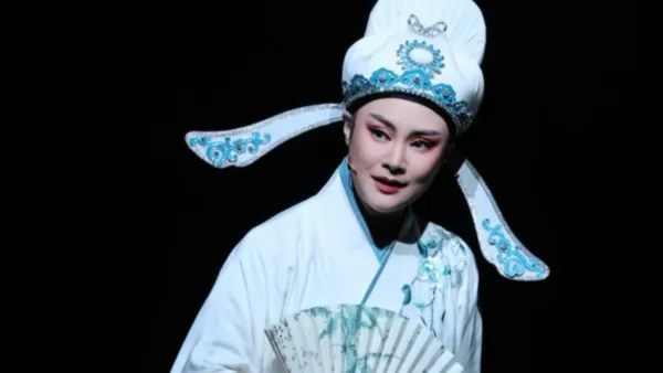 越剧《何文秀》｜『张琳』。“但只见一座桑园多茂盛”。绍兴小百花越剧团。