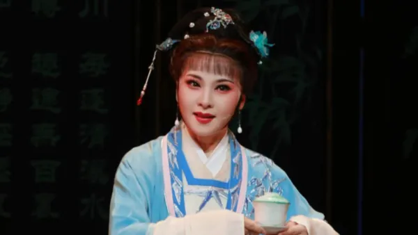 越剧《何文秀》｜『周燕萍』。“官人勤读惜寸阴”。绍兴小百花越剧团。